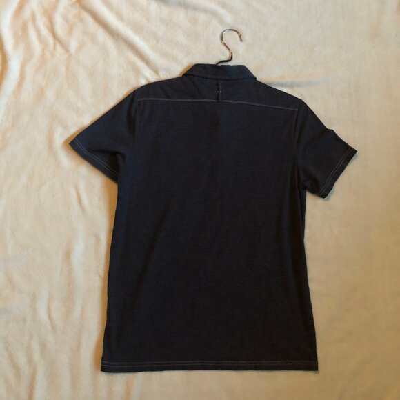 Gap Small Navy Polo T Shirt with Front Pocket. RN54023 - Picture 2 of 5